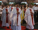 Maundy Thursday observed with solemnity and devotion at Milagres Church Mangaluru